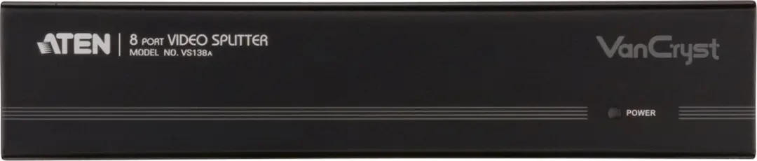 Aten VS138A VGA Video-Splitter 8-voudig - 450MHz - Zwart