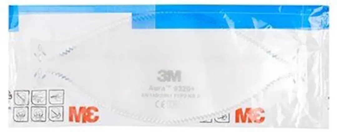 3M Aura 9320+ FFP2 Stofmasker - 50 Stuks