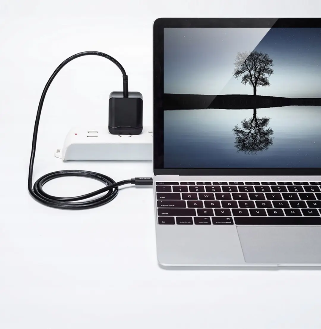 Vention USB-C 3.1 Kabel 1m 3A - Snelladen & 5Gbps