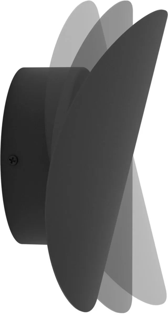 Eglo Briale Wandlamp Buiten - 20cm - Zwart - Instelbaar wit licht