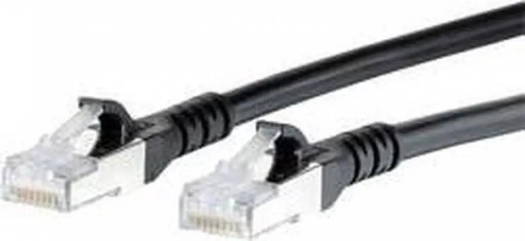 METZ CONNECT BTR NETCOM Cat6A Netwerkkabel 5m - Zwart