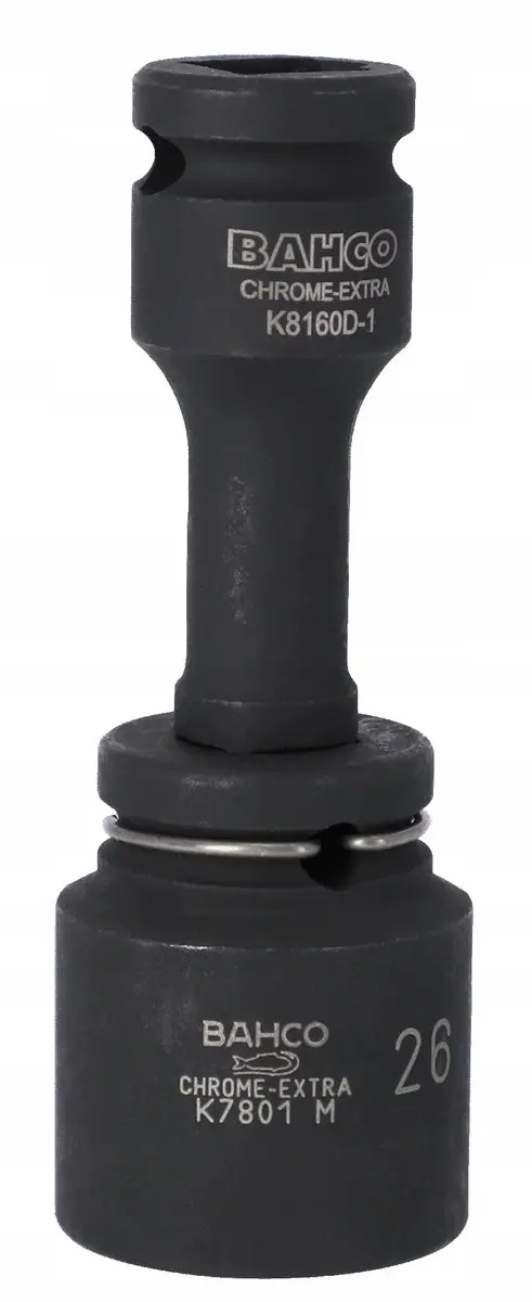 Bahco 3/8" Klemveer voor doppen 7-12mm