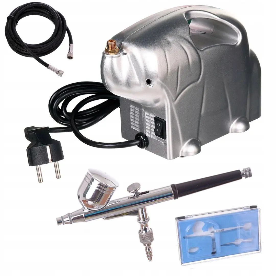 Technic Modelbouw Compressor met Airbrush Set