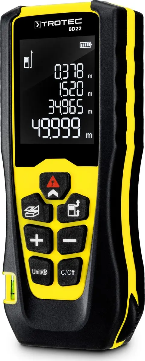 Trotec BD22 Laser-afstandsmeter - 0,05-50m