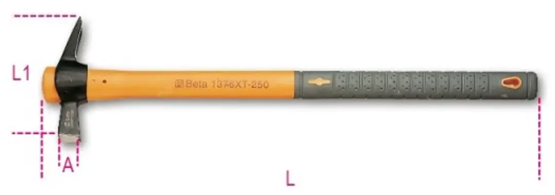 Beta Timmermanshamer 400g Composiet Staal