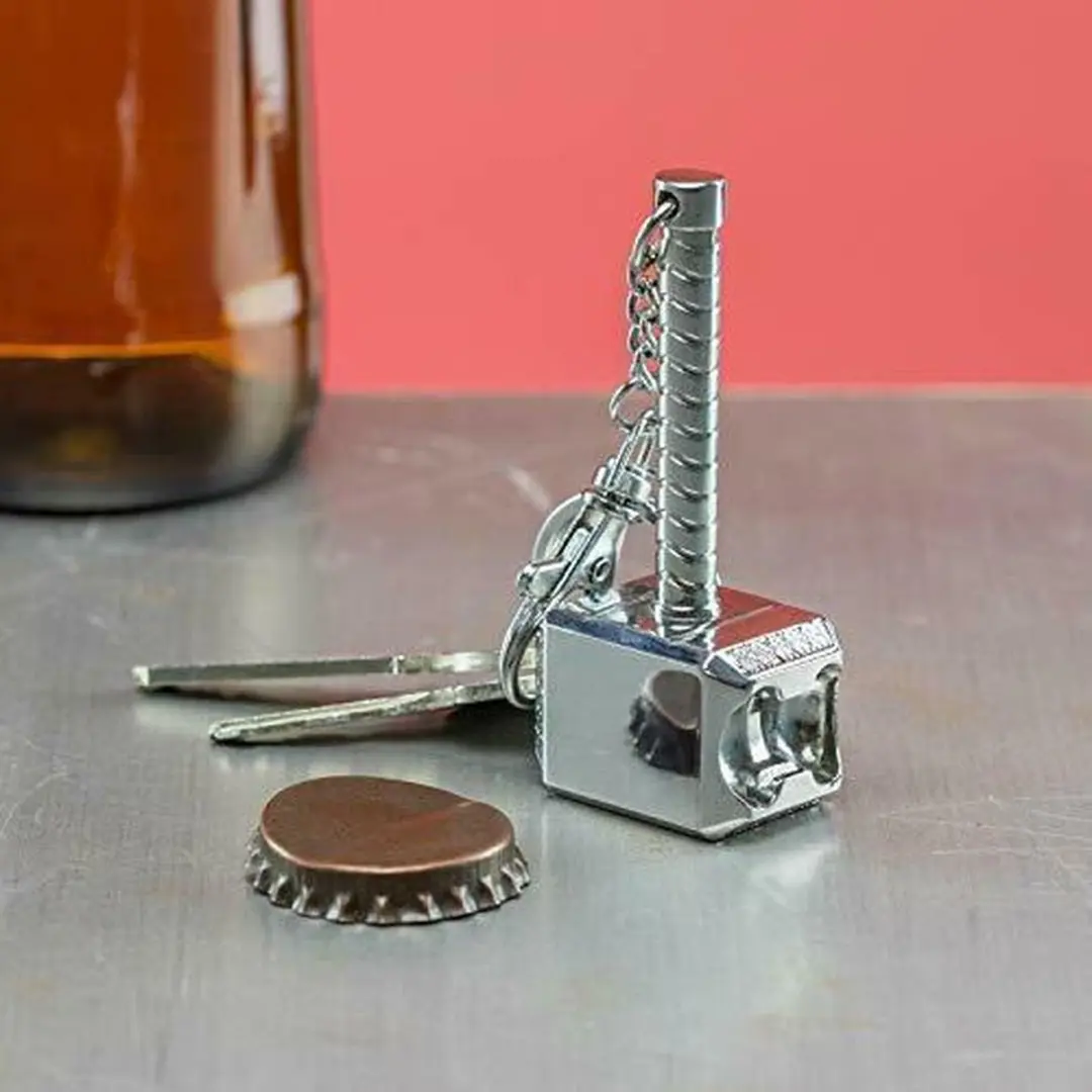 Paladone Marvel Thor Hamer Flesopener - Bruin/Grijs/Zilver