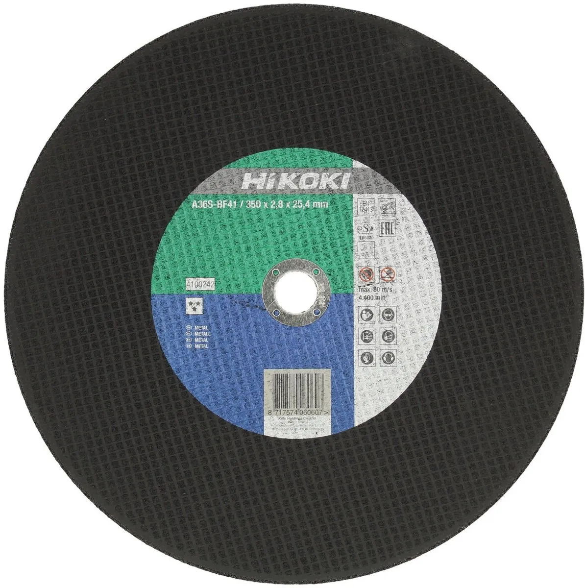 Hikoki Doorslijpschijf 400x3,0x25,4mm - Metaal - 1 Stuk