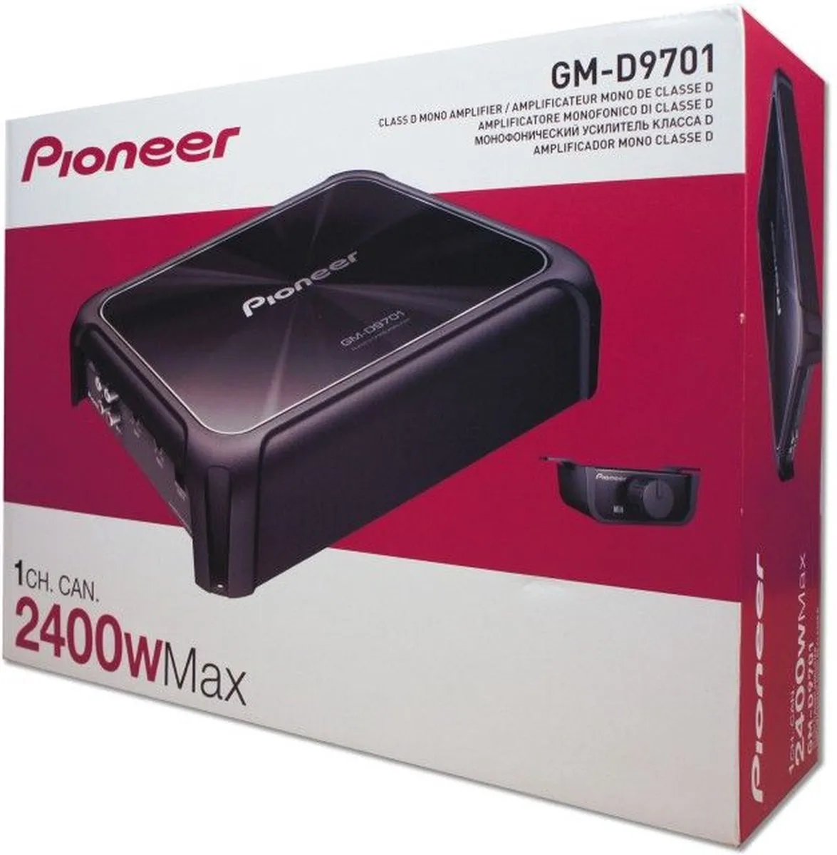 Pioneer GM-D9701 1-kanaals Autoversterker 2400W - afbeelding 6 van 6