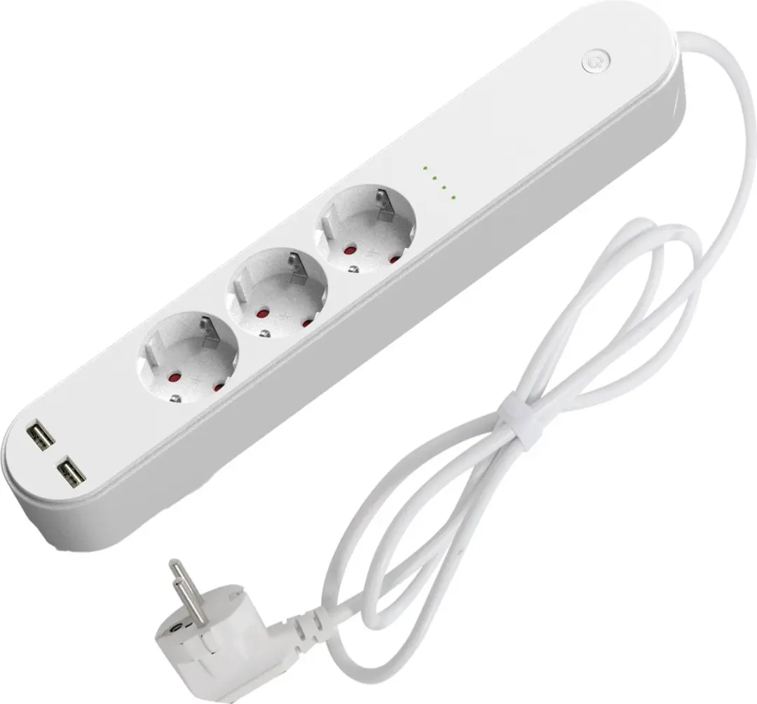 Denver SHP-310U Slimme Stekker - Energiemeter - Wit