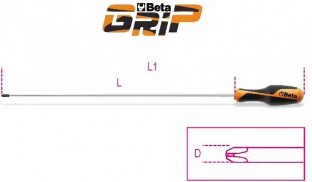 Beta Kruiskopschroevendraaier PH 4,5x300mm