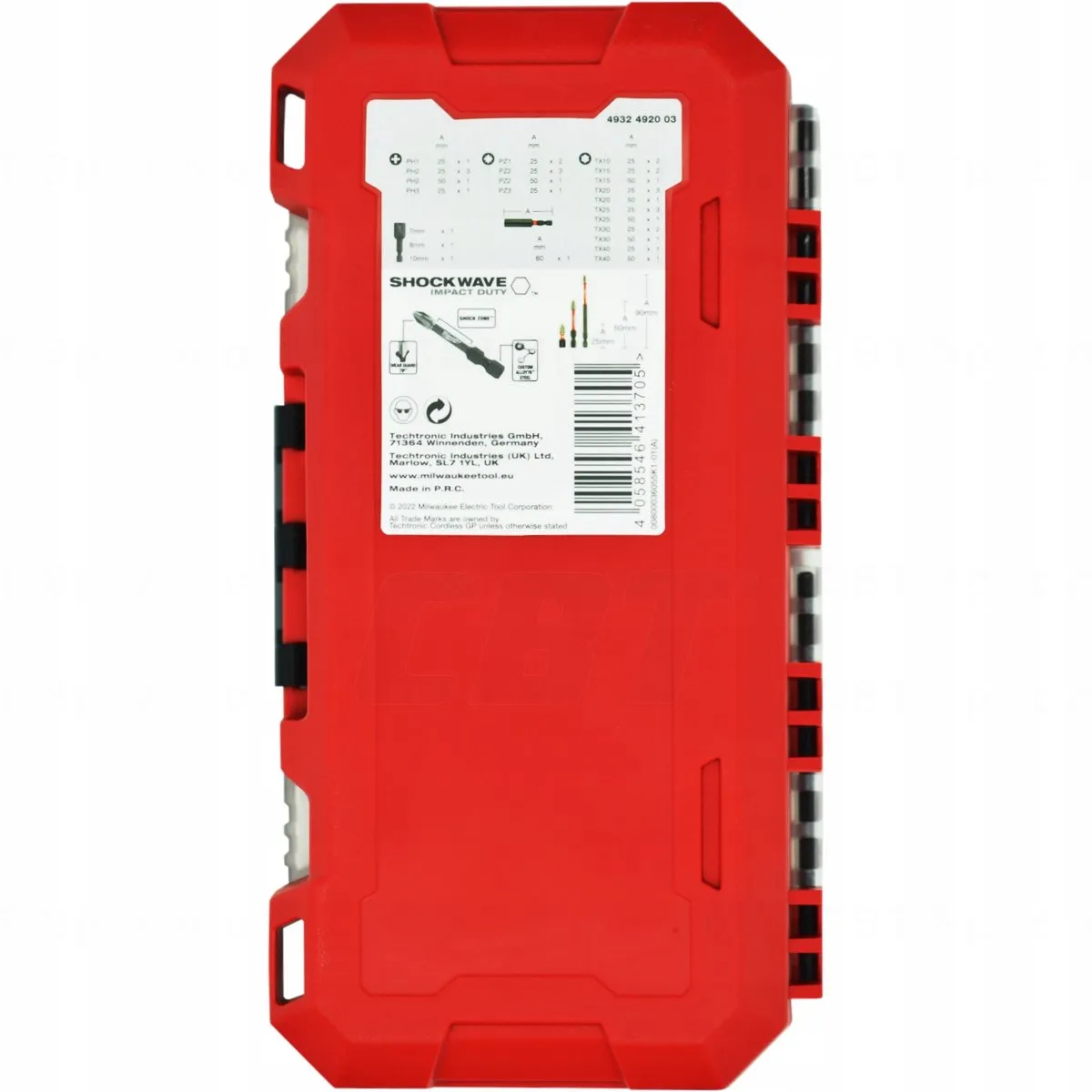 Milwaukee Shockwave Impact Bitset 35-delig - Metaal - afbeelding 4 van 5