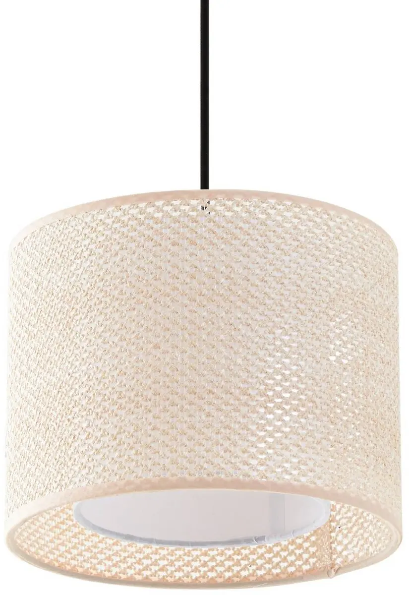 Lindby Hanglamp Beige - 1 Lichtpunt E27