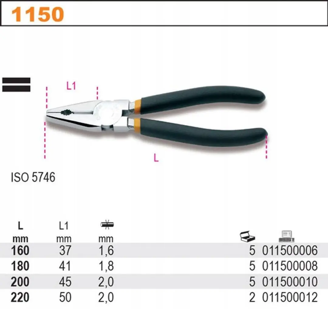 Beta Universele Combinatietang 160mm