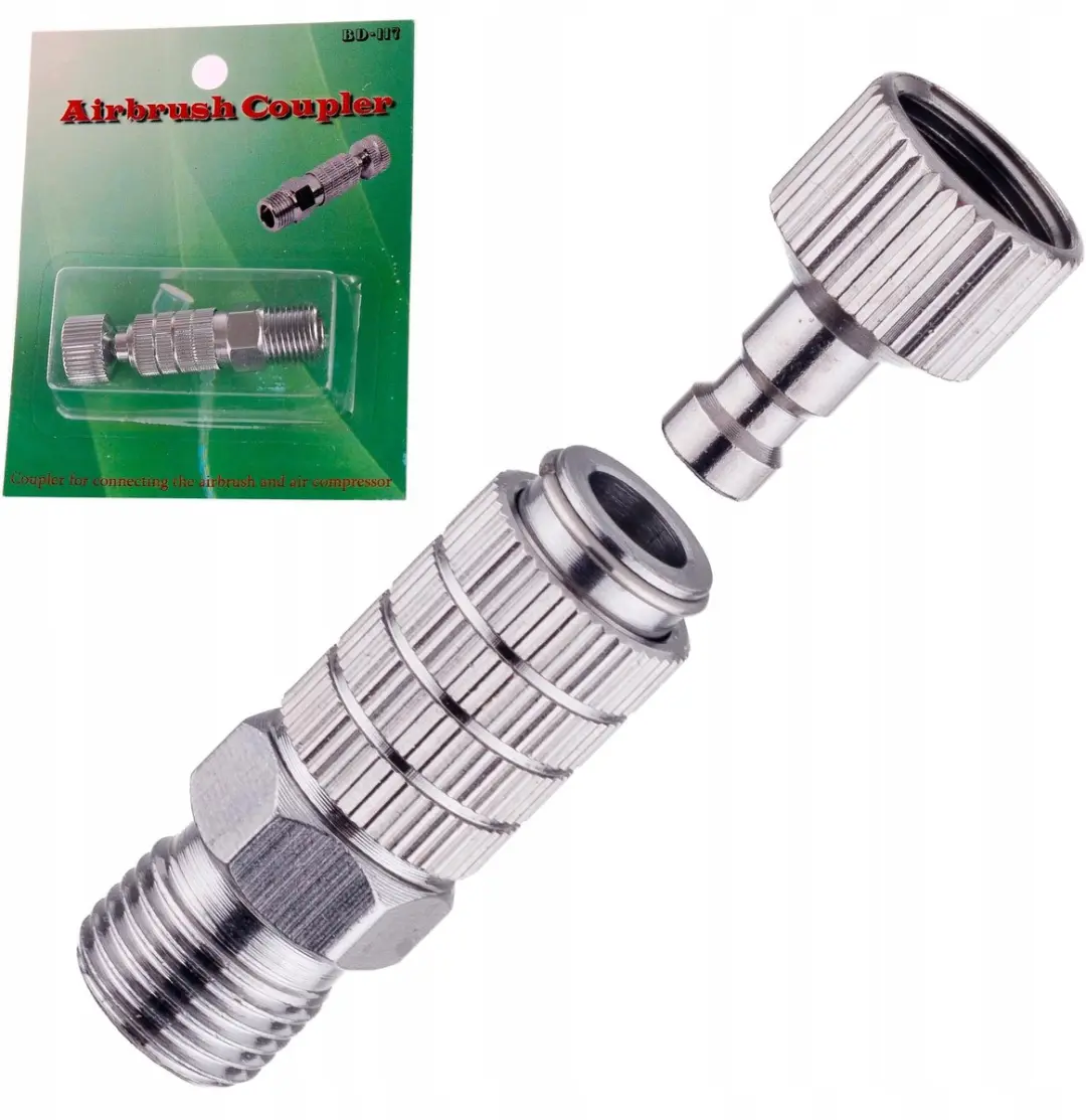 Technic Snelkoppeling Airbrush 1/8" Schroefdraad