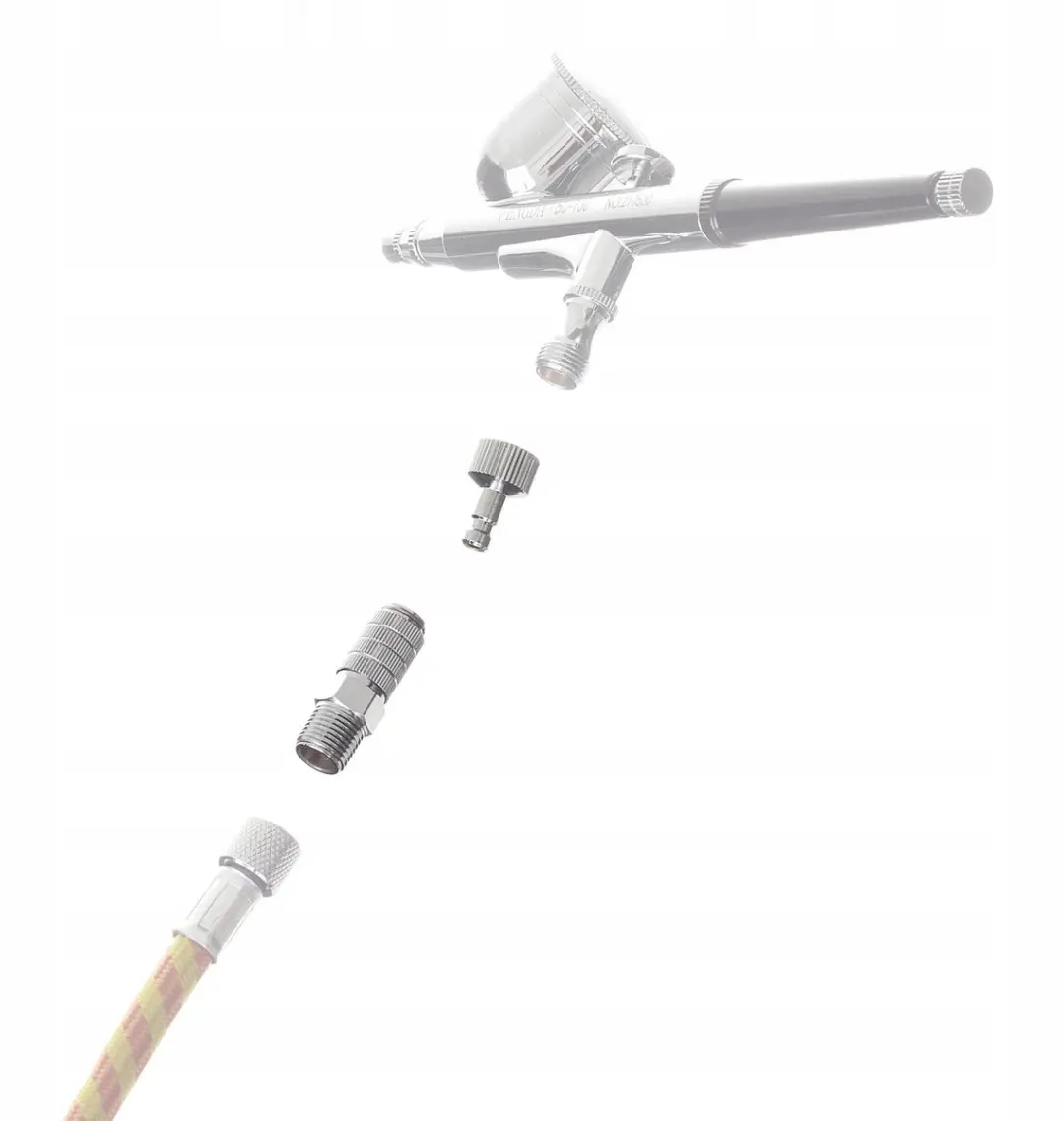 Technic Snelkoppeling Airbrush 1/8" Schroefdraad