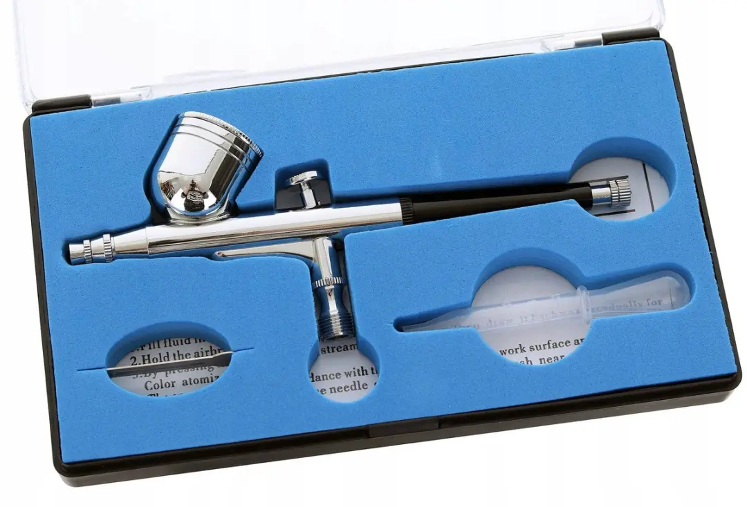 Technic Minicompressor & Airbrush Set Modelbouw