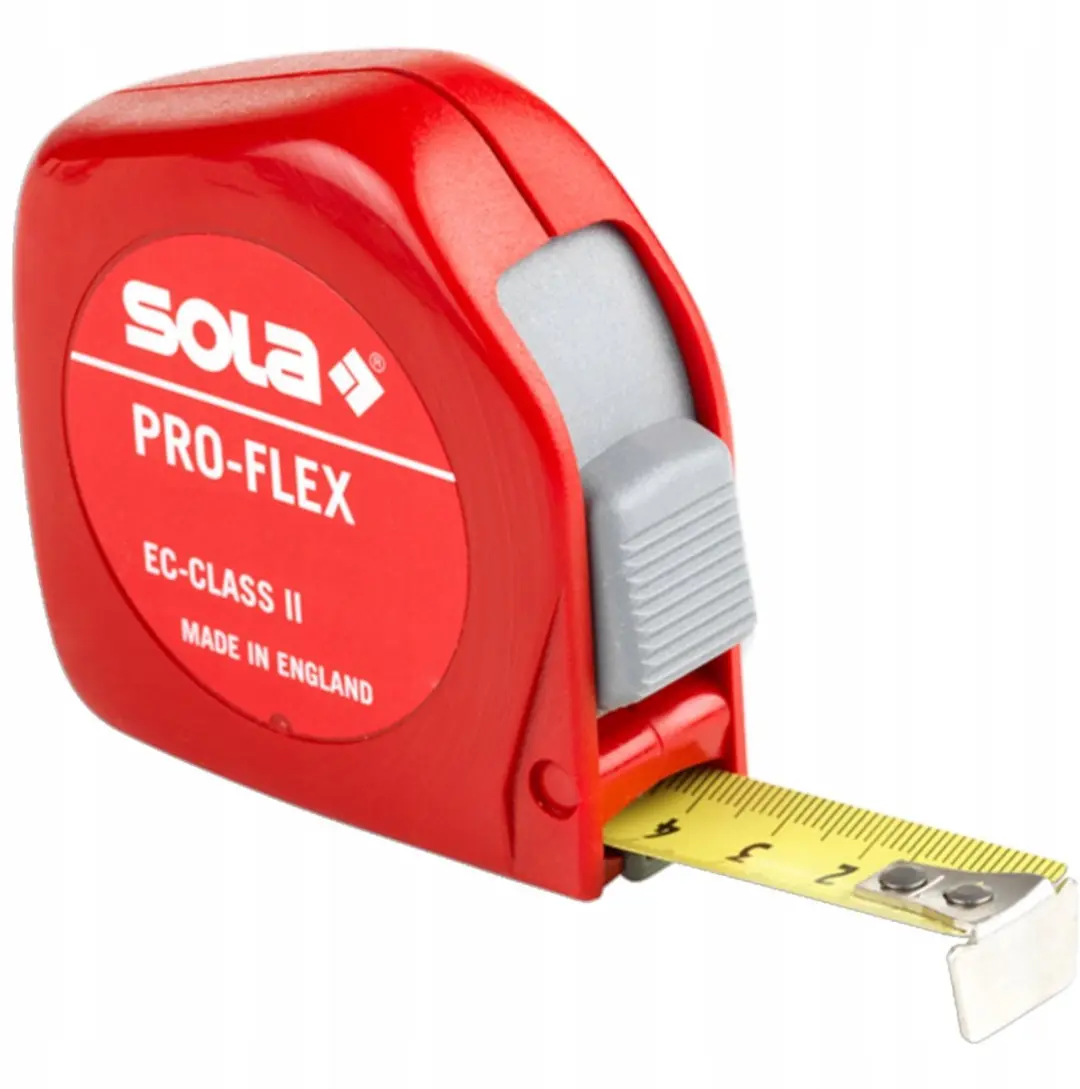 Sola Pro-Flex PF Rolmaat 3m - Geel/Rood