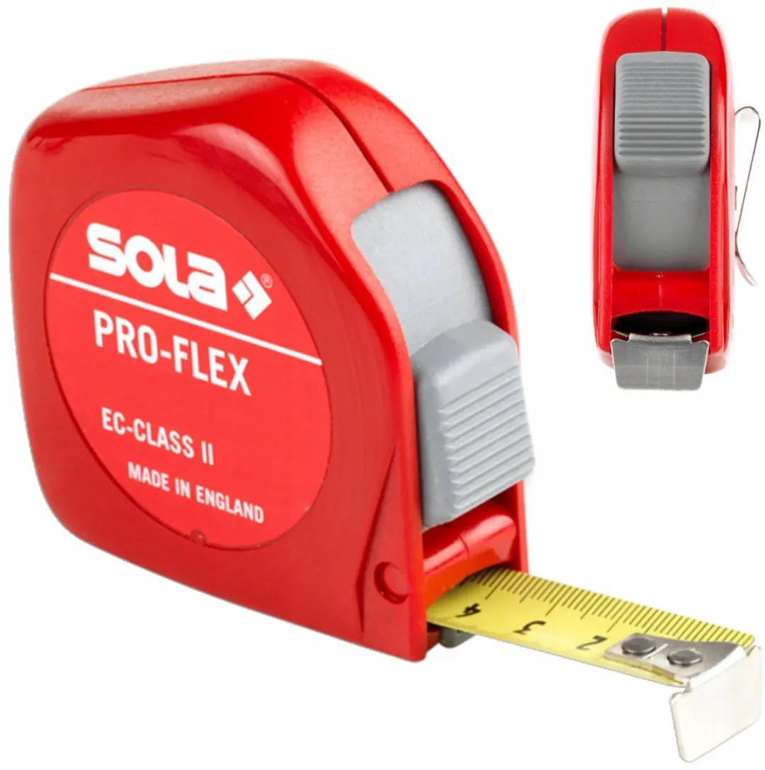 Sola Pro-Flex PF Rolmaat 3m - Geel/Rood
