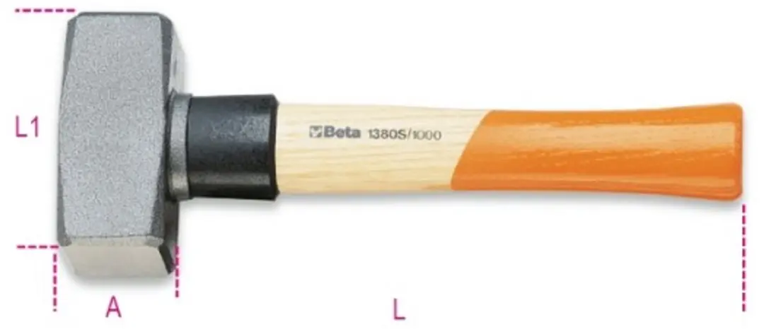 Beta Metselaarsbeitel 1380S1000 - 1000g