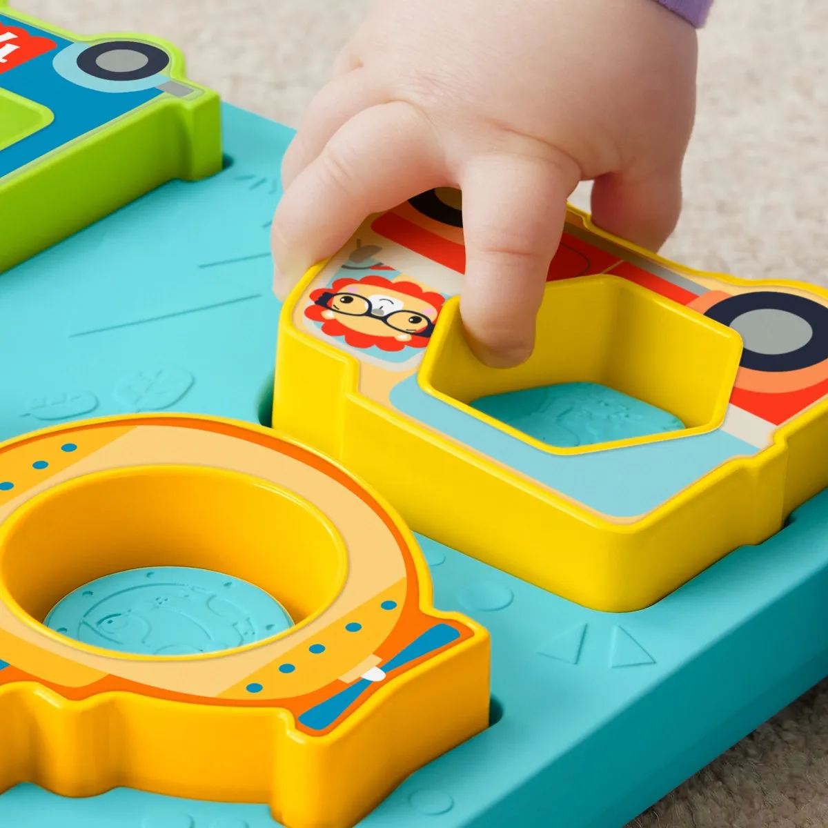Fisher-Price Shapes & Sounds Vehicle Puzzel - Multicolor
