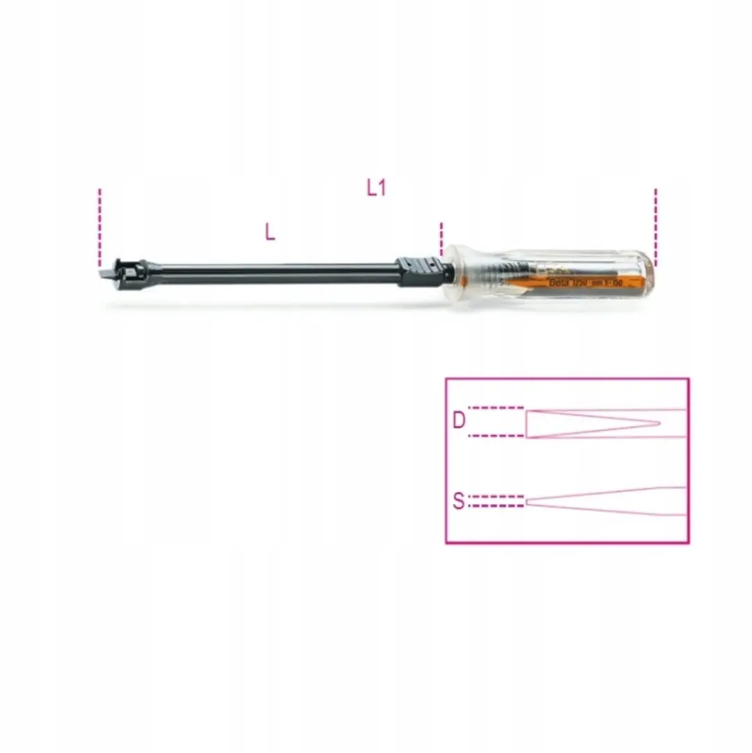 Beta Platte Schroevendraaier 3mm