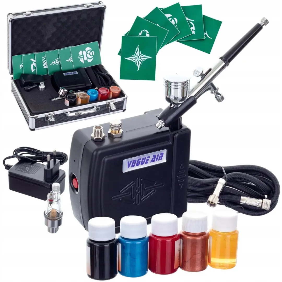 Technic Modelbouw Compressor & Airbrush Set