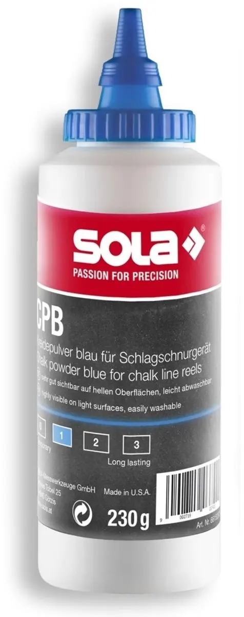 Sola Krijtpoeder Blauw 230g