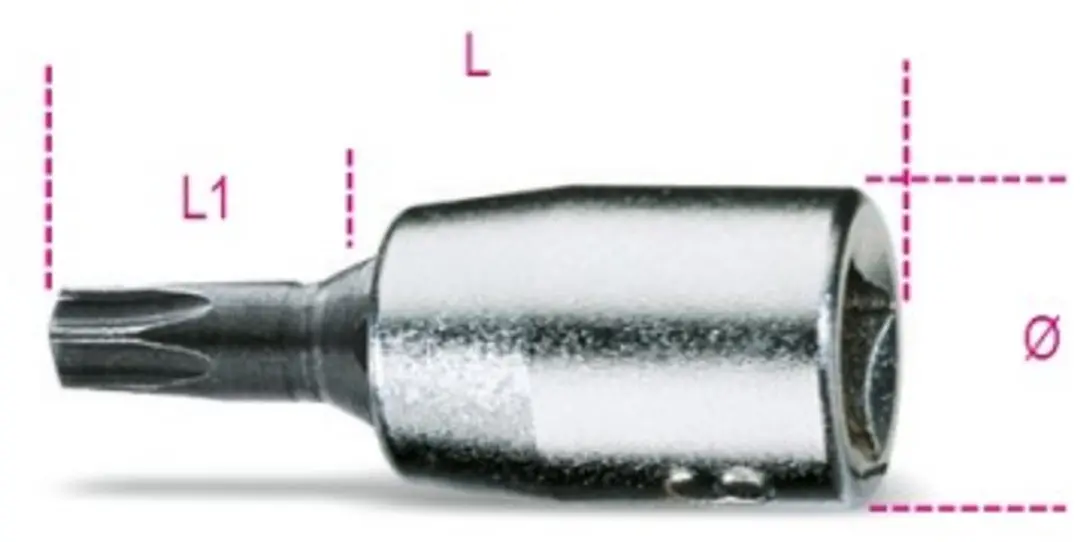 Beta Torx Bit T8 1/4" - 1 Stuk
