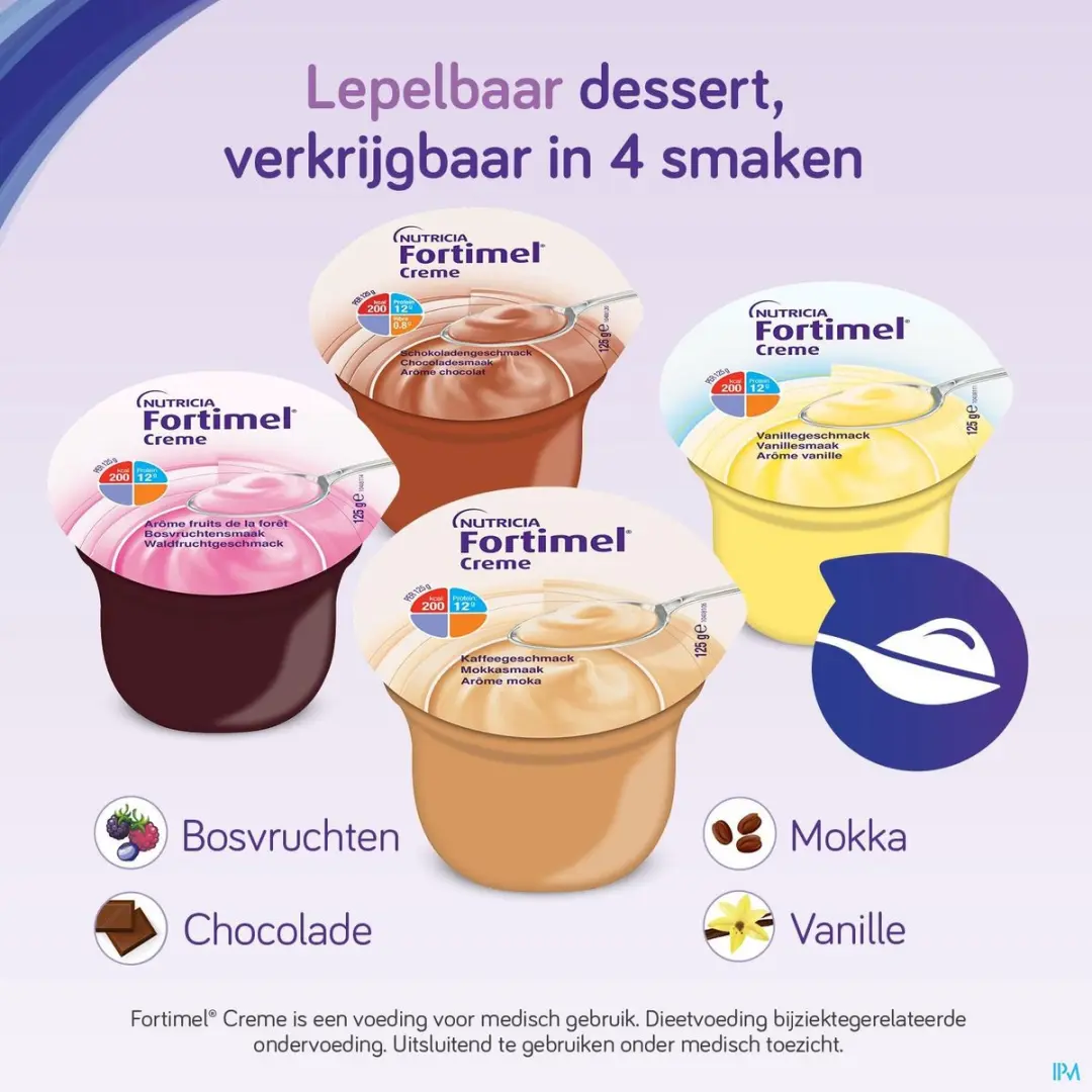 Nutricia Fortimel Creme Mokkasmaak - 4x125g