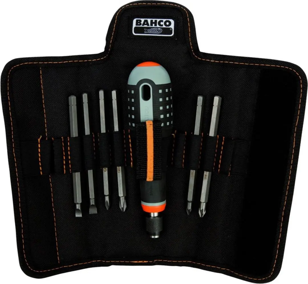 Bahco ERGO Wisselbit Schroevendraaier Set BE-8571 - 7 Stuks
