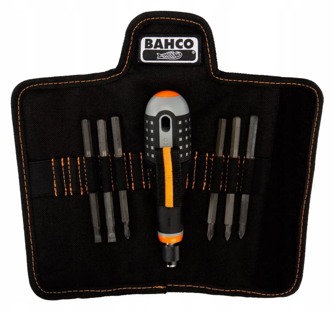 Bahco ERGO Wisselbit Schroevendraaier Set BE-8571