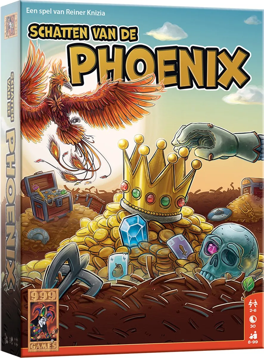 999 Games Schatten van de Phoenix Kaartspel - 2-6 Spelers - 999-SCP01