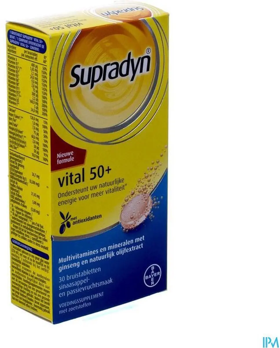 Bayer Supradyn Vital 50+ Bruistabletten
