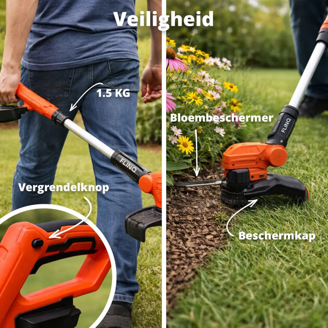 FlinQ Accu Grastrimmer 26cm
