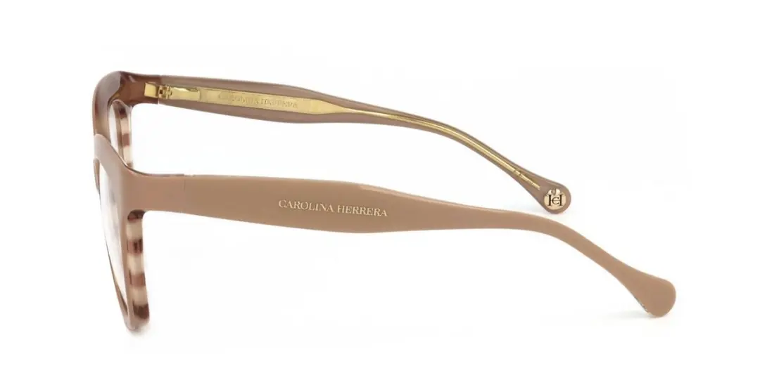 Carolina Herrera CH 0018 Brilmontuur - Nude - afbeelding 3 van 3
