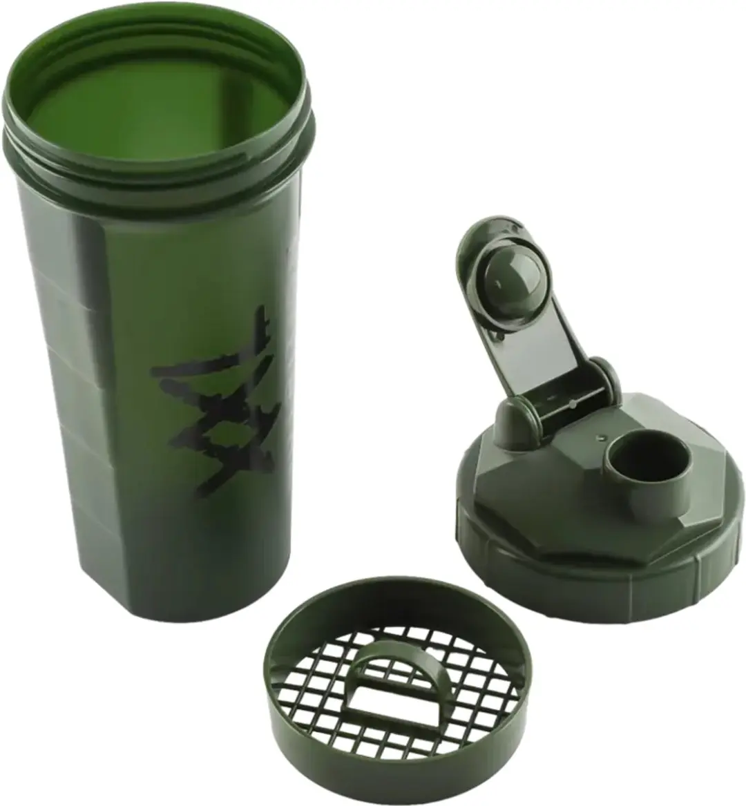 XXL Nutrition Shaker 800ml - Army Green