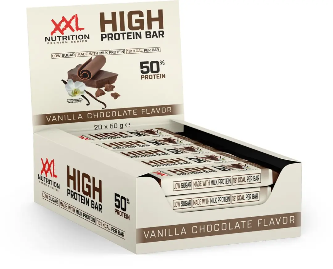 XXL Nutrition High Protein Bar 2.0 Vanilla Chocolate
