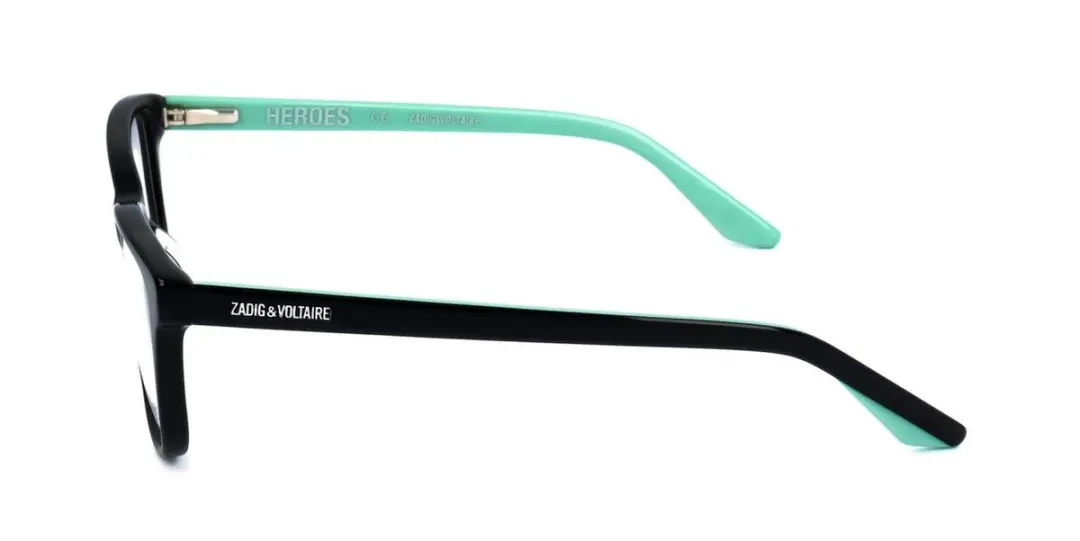 Zadig & Voltaire VZJ006 Brilmonturen - Shiny black - afbeelding 2 van 3