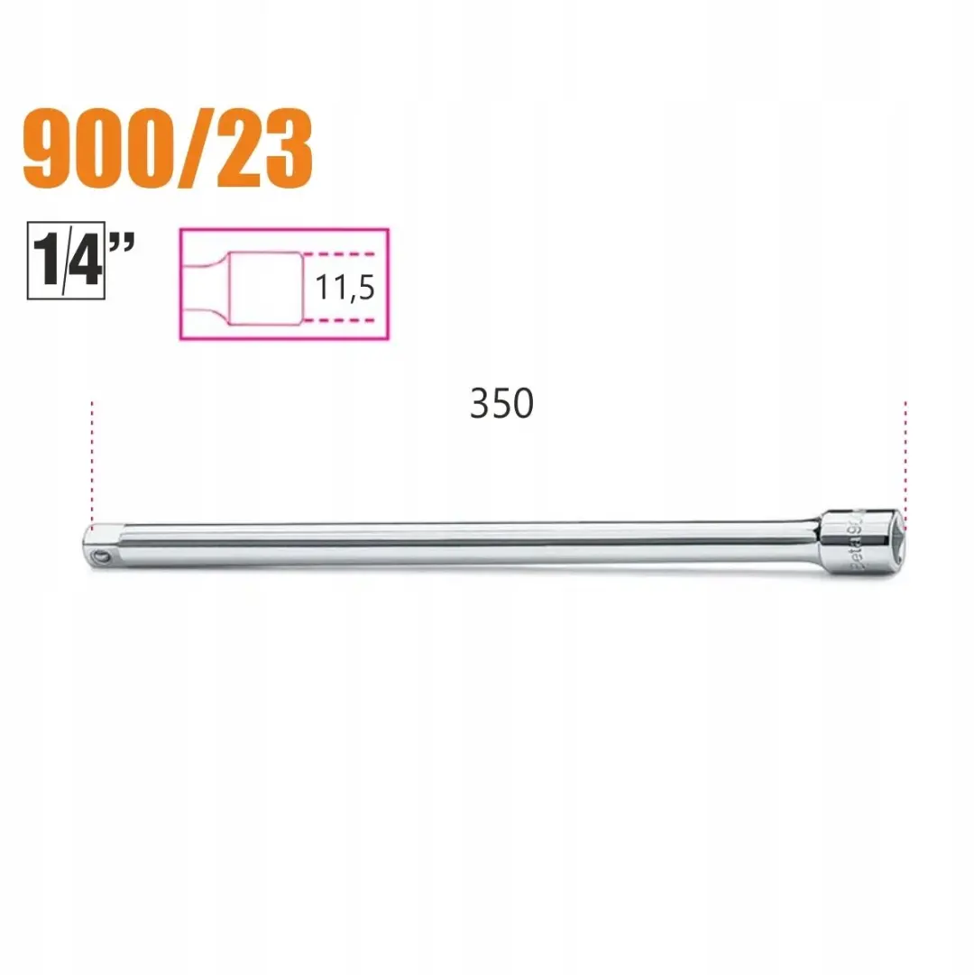 Beta Verlengstuk 350mm 1/4" - Professioneel Gereedschap
