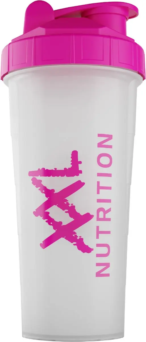 XXL Nutrition Shaker 800ml - Roze - afbeelding 2 van 2