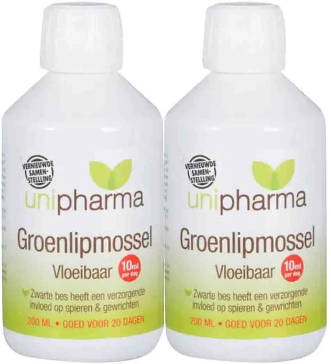 Unipharma Groenlipmossel Vloeibaar 2x200ml