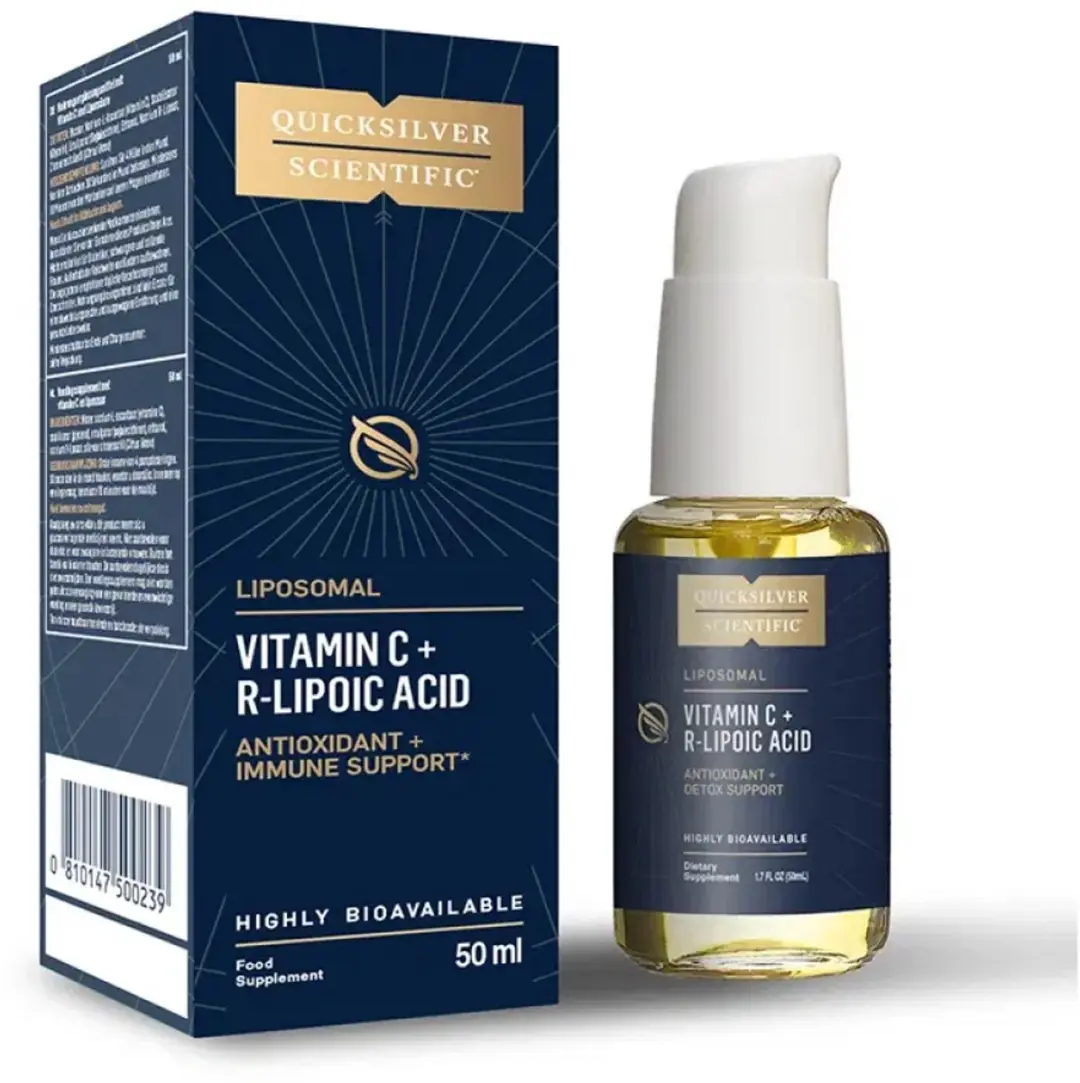 Quicksilver Scientific Liposomaal Vitamine C met R-Lipoïnezuur 50ml
