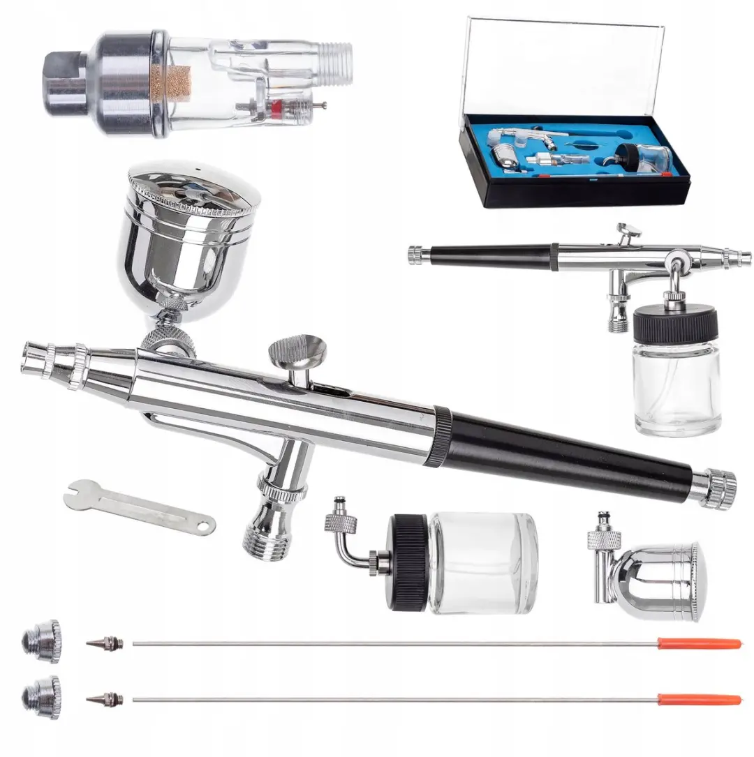 Technic Professionele Airbrush 3 uitlopen 0,2/0,3/0,5mm
