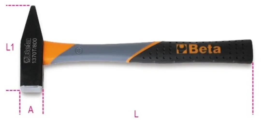 Beta Metselaarsbeitel 1370T/200 - 200g Composiet Steel