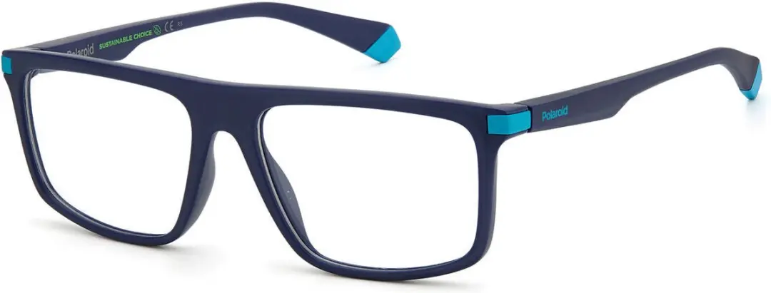 Polaroid PLD-D448-ZX9 Heren Brillenframe - Ø55mm - Blue Azure