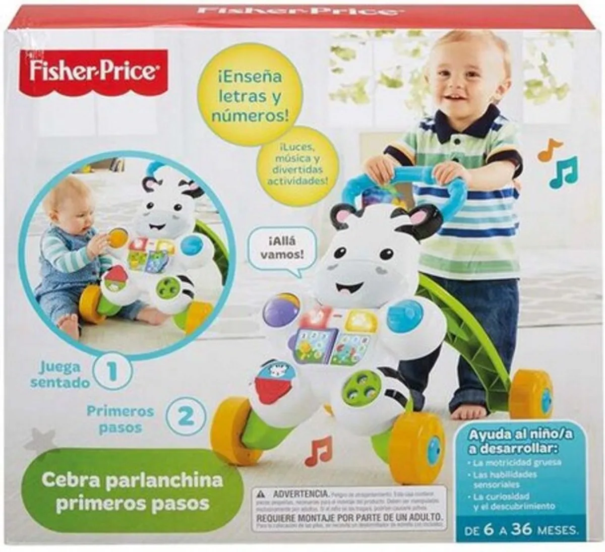 Mattel Zebra Driewieler - Multikleur