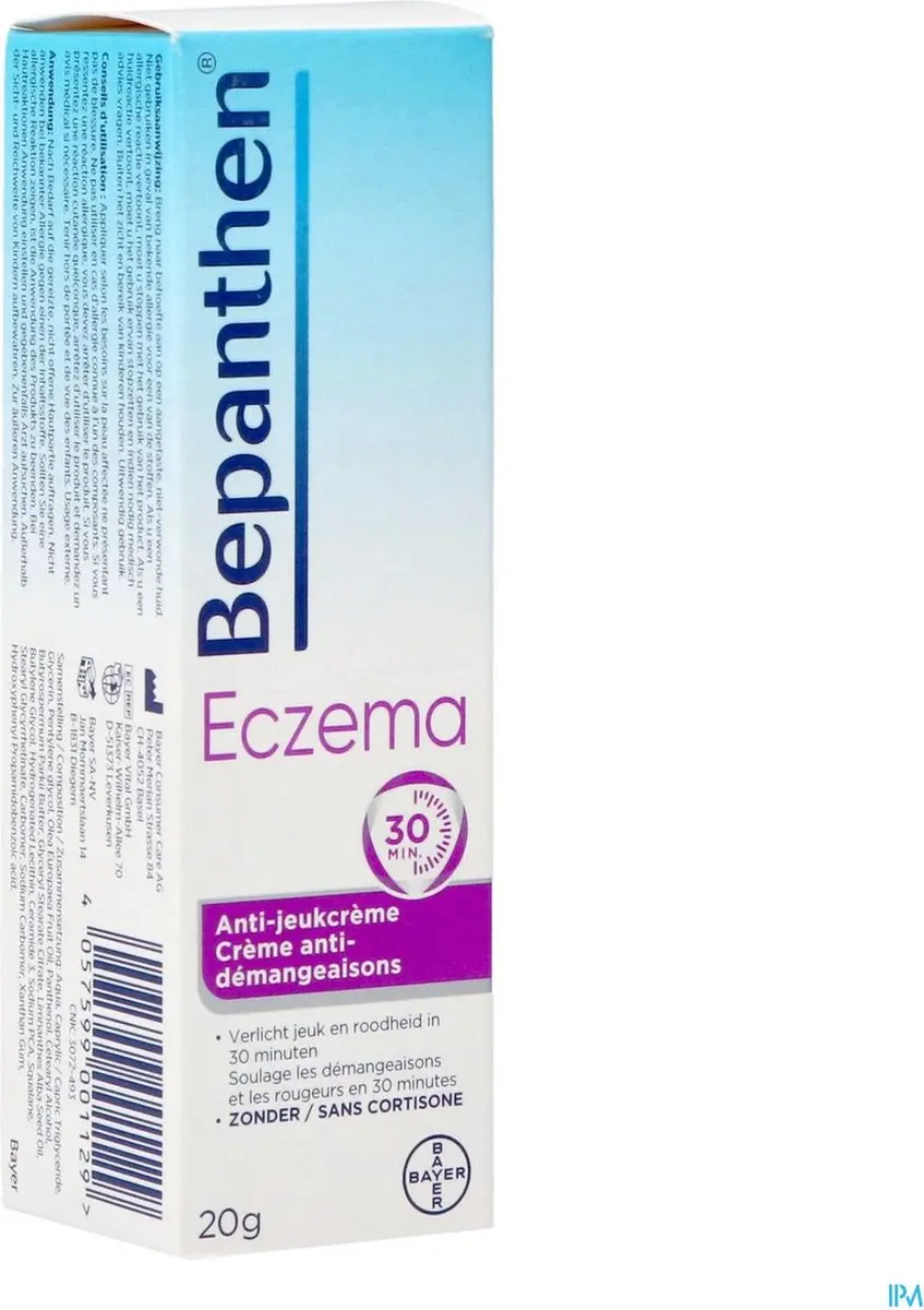 Bayer Bepanthen Eczema Crème 20g