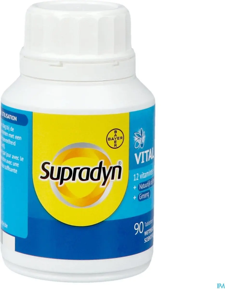 Bayer Supradyn Vital 50+ Filmomhulde Tabletten 90 Stuks