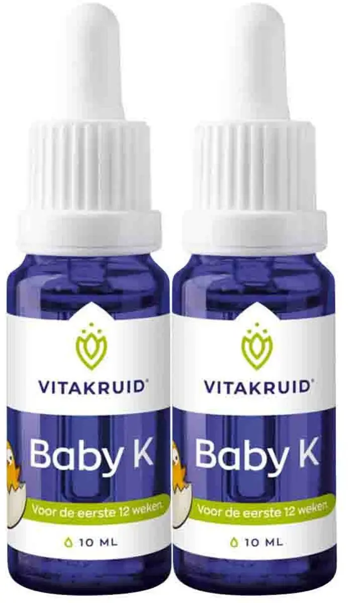 Vitakruid Baby Vitamine K - 2x10ml