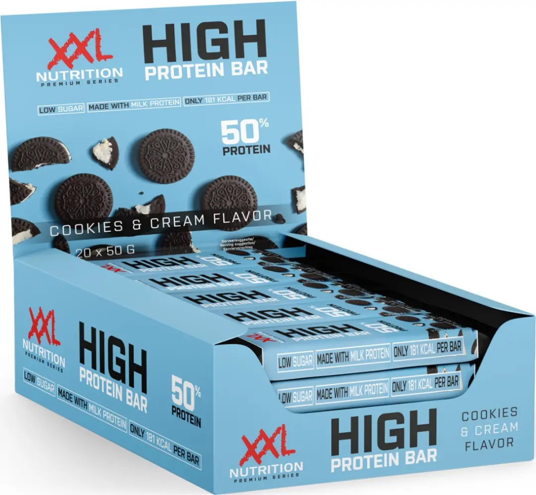 XXL Nutrition High Protein Bar 2.0 Cookies & Cream